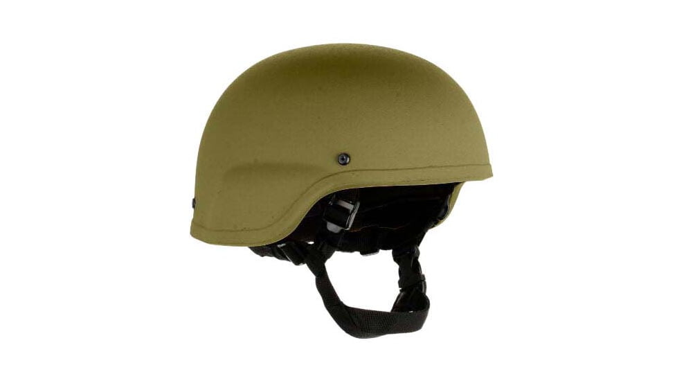 HighCom Armor Striker ACH Advanced Combat Helmet, Standard Cut, Level IIIA NIJ 0106.01, OD Green, Large, ACH-OD-L