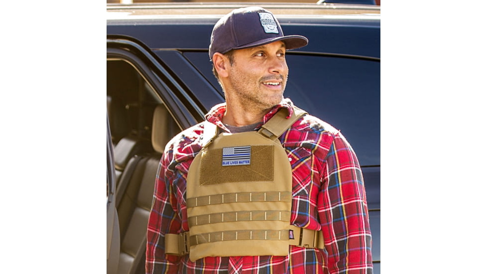 HighCom Armor Trooper Carrier Armor Patrol Vest, Coyote, One Size, CAP-CT-OSFA