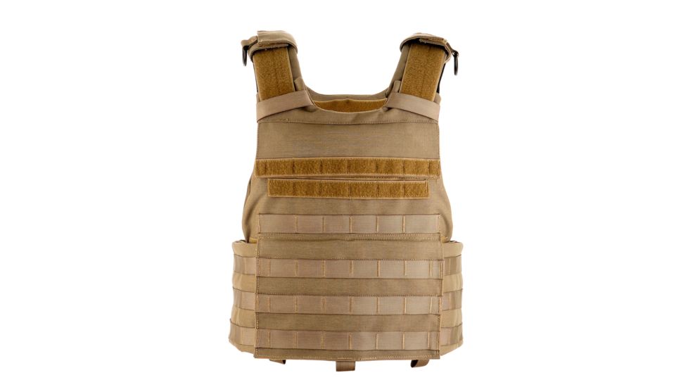 HighCom Armor APC Series Rifle Armor Kit Plate Carrier w/Guardian 3S11 Super Lightweight UHMWPE Plates/10x12 Shooters Cut/10x12 Shooters Cut, Coyote Tan, 2XL, RAK-171281281