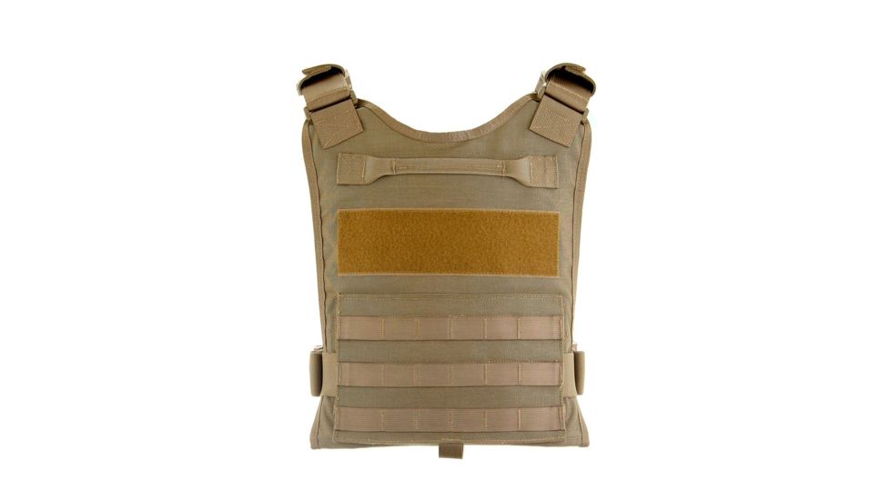 HighCom Armor BPC Series Rifle Armor Kit Plate Carrier w/Guardian AR1000 Steel Plates/10x12 Shooters Cut/10x12 Shooters Cut, Coyote Tan, 2XL, RAK-182314314