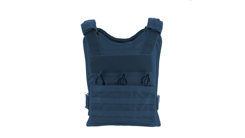 HighCom Armor BPC Series Rifle Armor Kit Plate Carrier w/Guardian AR1000 Steel Plates/10x12 Shooters Cut/10x12 Shooters Cut, Navy Blue, 2XL, RAK-180314314