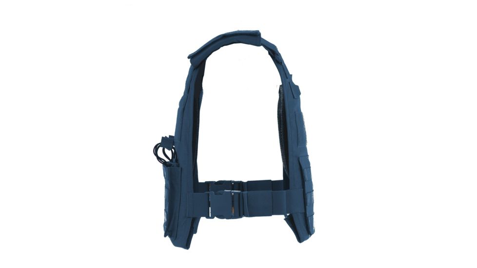 HighCom Armor BPC Series Rifle Armor Kit Plate Carrier w/Guardian AR1000 Steel Plates/10x12 Shooters Cut/10x12 Shooters Cut, Navy Blue, 2XL, RAK-180314314