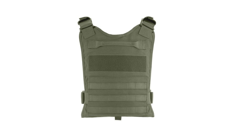 HighCom Armor BPC Series Rifle Armor Kit Plate Carrier w/Guardian AR1000 Steel Plates/10x12 Shooters Cut/10x12 Shooters Cut, OD Green, 2XL, RAK-176314314