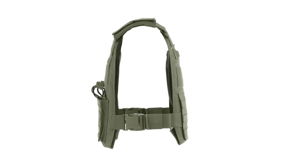 HighCom Armor BPC Series Rifle Armor Kit Plate Carrier w/Guardian AR1000 Steel Plates/10x12 Shooters Cut/10x12 Shooters Cut, OD Green, 2XL, RAK-176314314