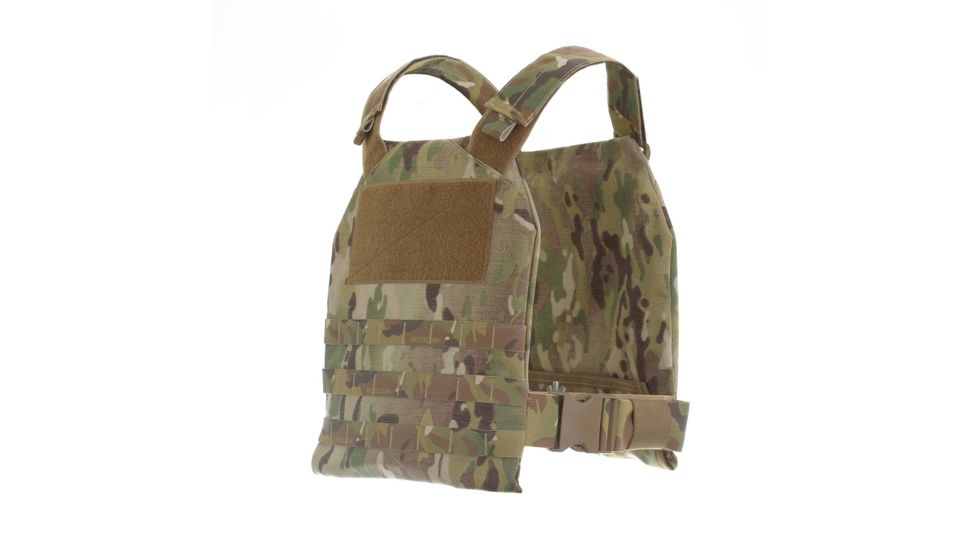 HighCom Armor CAP Series Rifle Armor Kit Plate Carrier w/Guardian AR500 Steel Plates/10x12 Shooters Cut/10x12 Shooters Cut, MultiCam, 2XL, RAK-250019019