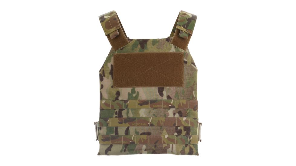 HighCom Armor CAP Series Rifle Armor Kit Plate Carrier w/Guardian AR500 Steel Plates/10x12 Shooters Cut/10x12 Shooters Cut, MultiCam, 2XL, RAK-250019019