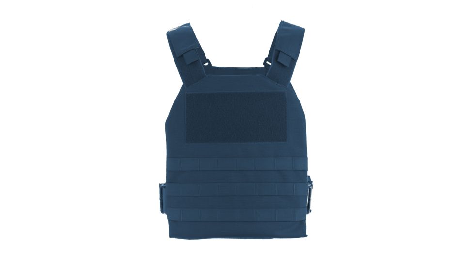 HighCom Armor CAP Series Rifle Armor Kit Plate Carrier w/Guardian AR500 Steel Plates/10x12 Shooters Cut/10x12 Shooters Cut, Navy Blue, 2XL, RAK-252019019
