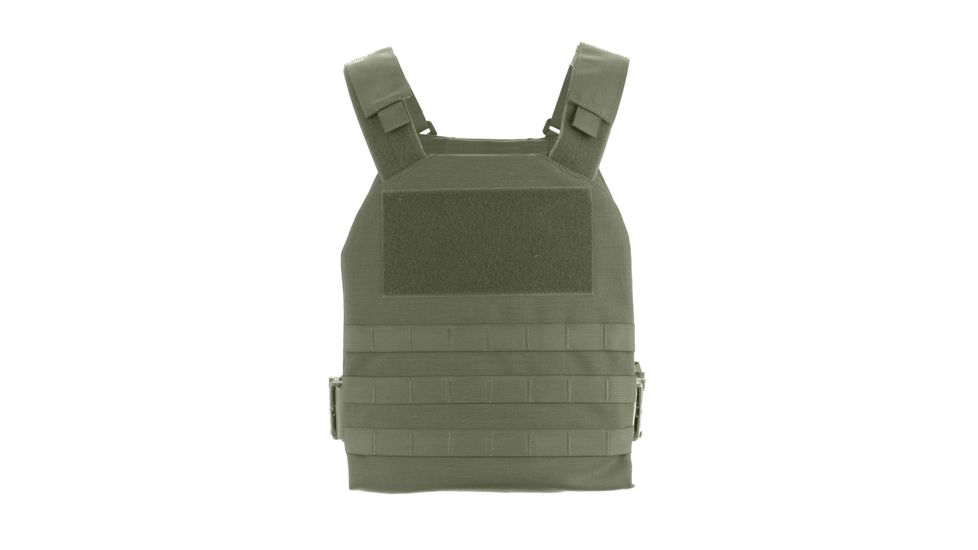 HighCom Armor CAP Series Rifle Armor Kit Plate Carrier w/Guardian AR500 Steel Plates/10x12 Shooters Cut/10x12 Shooters Cut, OD Green, One Size, RAK-249019019