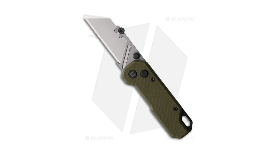 HighTron Vector Folding Knife, 2.36in, Stainless Steel, G-10, OD Green Handle, OD Green/Gray, 5.50 inch, BHQ-209726