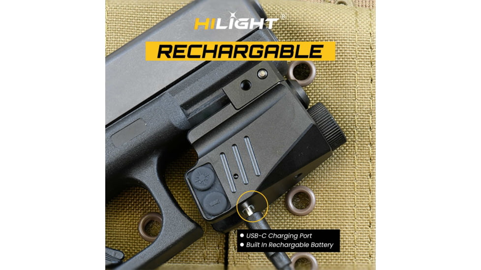 Hilight Maverick Series Blue Laser Sight, SIG Sauer P226, Springfield Armory XD-S, Glock 19, SIG Sauer P320, Glock 17, Glock 34, Smith &amp; Wesson M&amp;P M2.0, Springfield Armory XD-M, Black, MV3BL