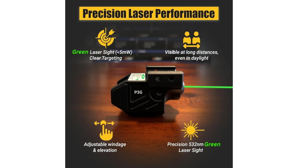 Hilight Power Series Single Green Laser Sight