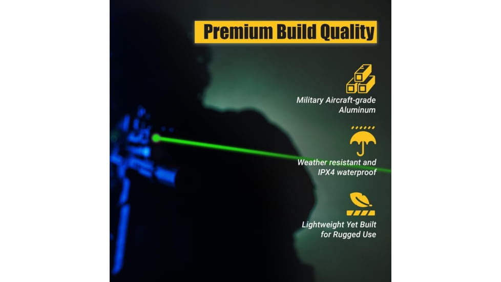 Hilight Power Series Single Green Laser Sight