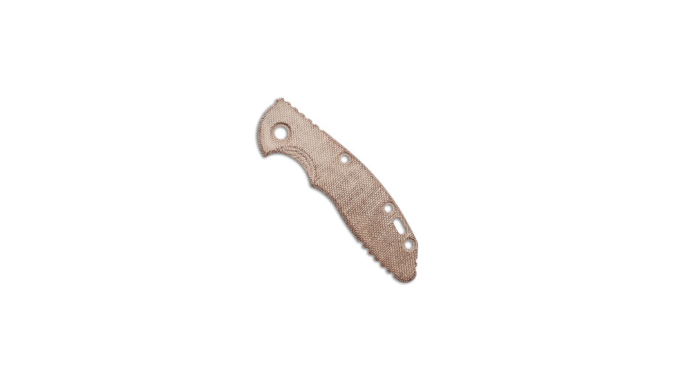 Hinderer Hinderer Knives 3&quot; XM-18 Natural Smooth Micarta Replacement Scale, Tan, adult, BHQ-179574