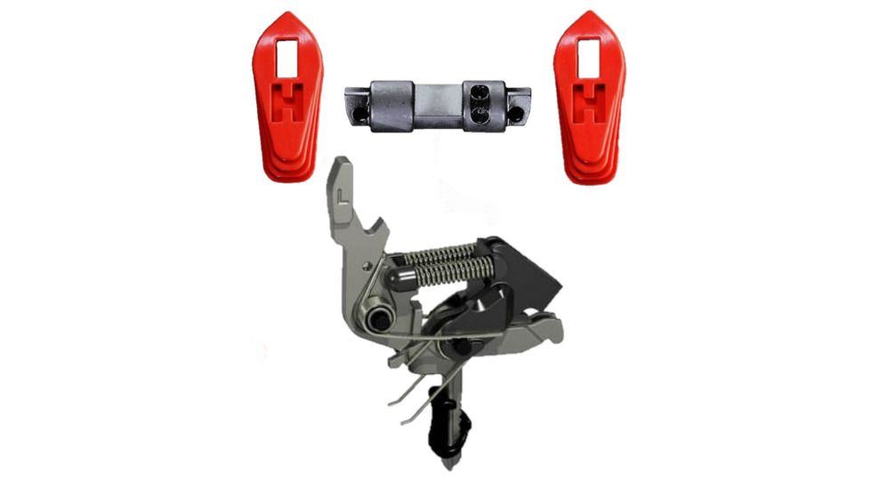 HIPERFIRE HIPERTOUCH ECLipse AR-15/10 Trigger Assembly Kit w/ HIPERSWITCH Safety Selector, Red, HPTECL HPSRED