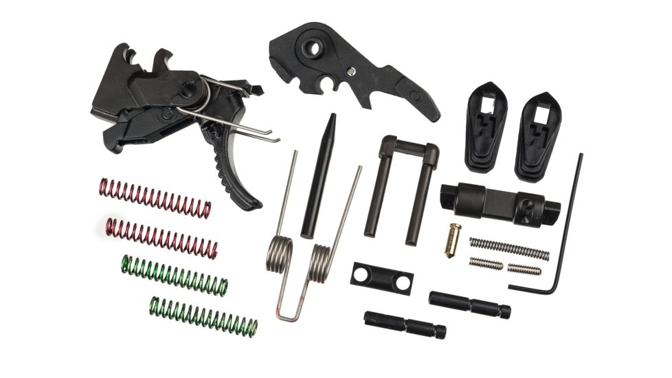 HIPERFIRE HIPERTOUCH Elite AR-15/10 Trigger Assembly Kit w/ HIPERSWITCH Safety Selector, Black, HPTE HPSBLK