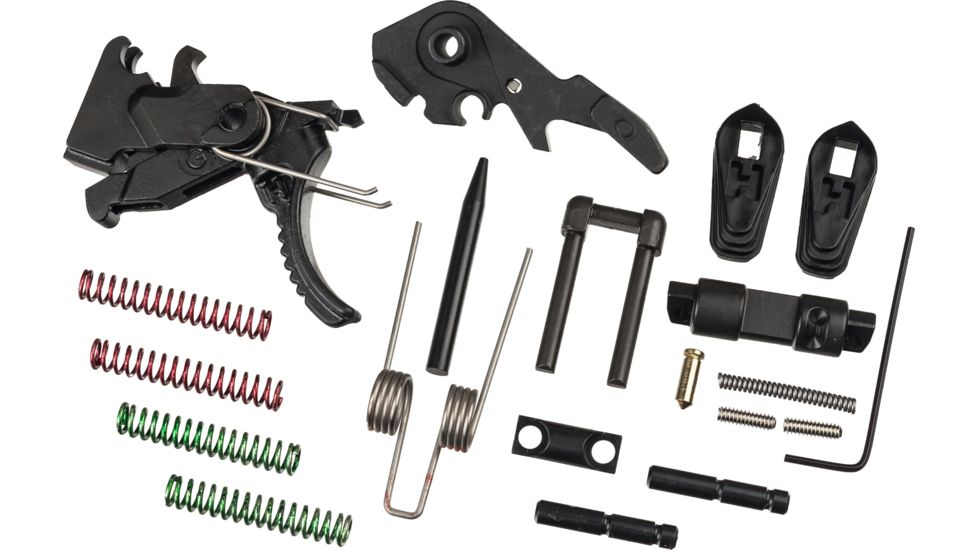 HIPERFIRE HIPERTOUCH Reflex AR-15/10 Trigger Assembly Kit w/ HIPERSWITCH Safety Selector, Black, HPTR HPSBLK