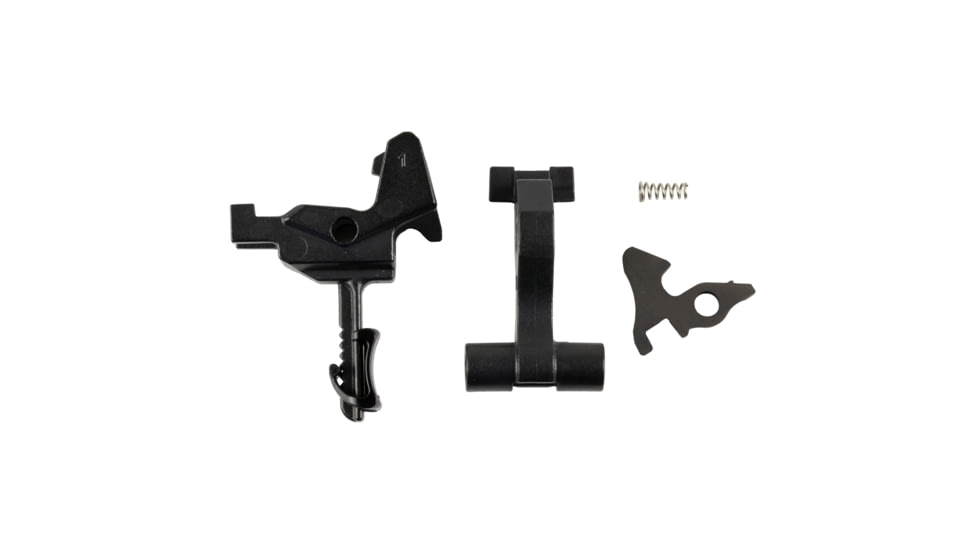 HIPERFIRE XAK T2 Tabbed Flat Single-Stage AK Trigger, 2lb Pull Weight, Black, XAKT2