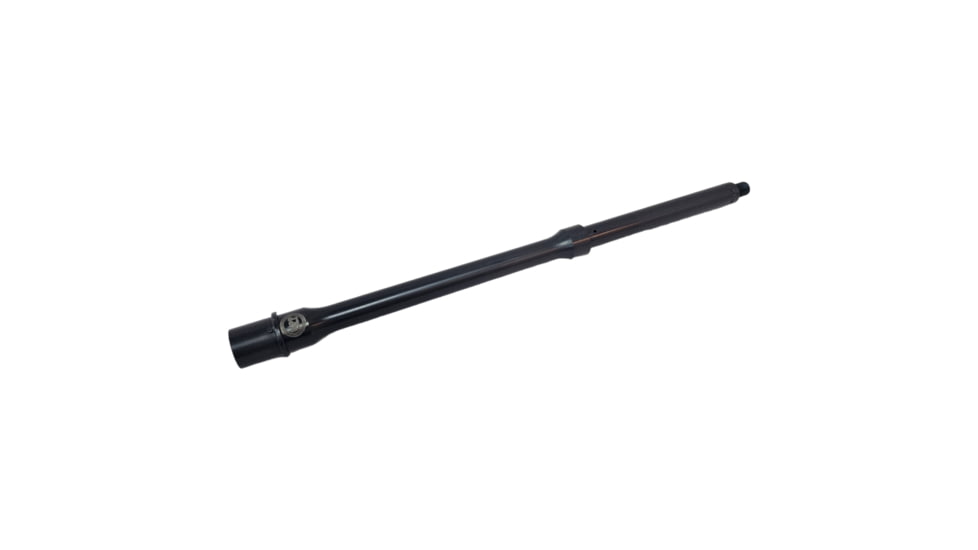 HIPP Customs AR-15 Threaded Barrel, 16'', Mid Length, Black Nitride, Black, 16.0&quot;, HC15BNBRL16