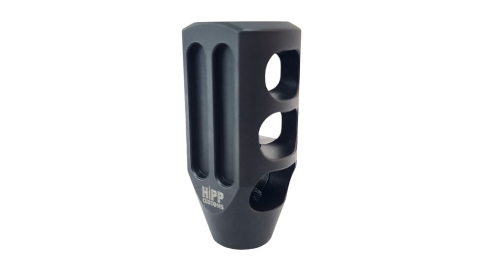 HIPP Customs Bfb Muzzle Brake, Black, 1/2"X28, HC15BFB