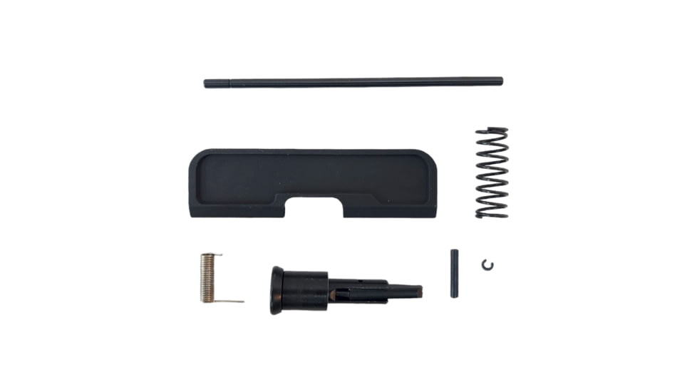 HIPP Customs Billet Dust Cover Upper Receiver Parts Kit, Black, HC15UPRKIT