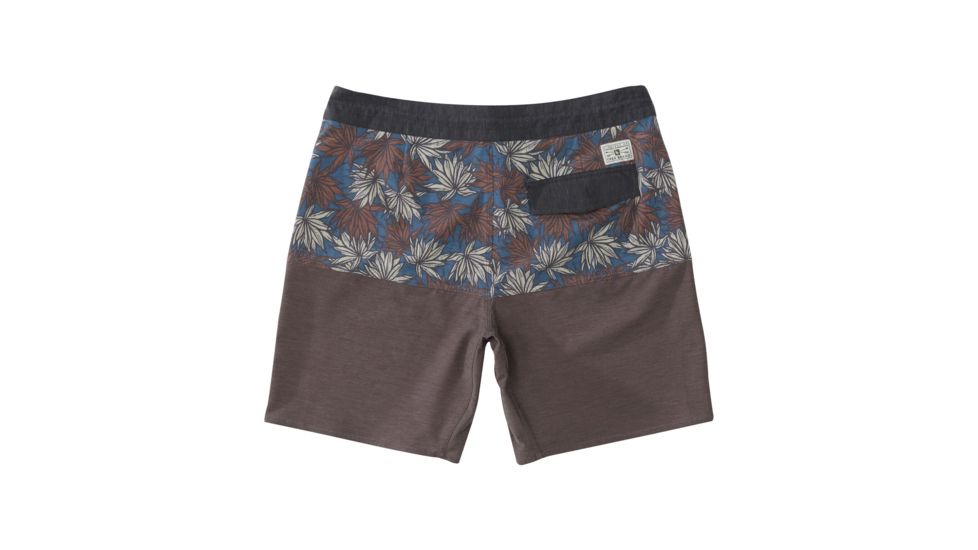 HippyTree Mens Agave Woven Board Shorts, Blue, Small, 2187-BLUE-S