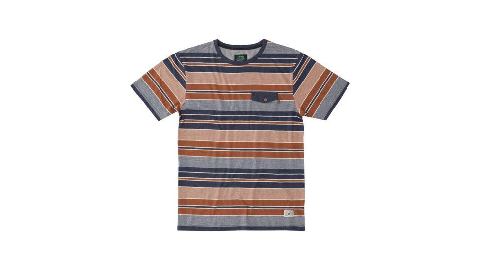 HippyTree Mens Bristol Tee, Heather Navy, Small, 2151-HEATHER NAVY-S