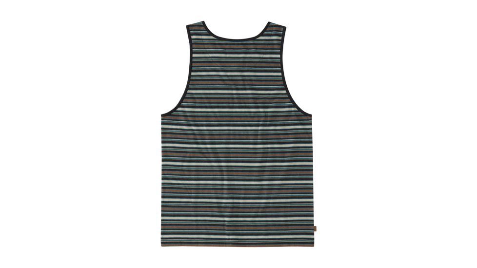 HippyTree Mens Hendrix Tank, Heather Black, Small, 2171-HEATHER BLACK-S