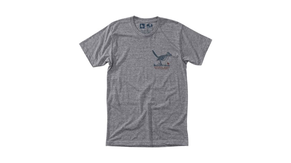 HippyTree Mens Tacoma Crew Sweatshirt, Heather Grey, Large, 2209-HEATHER GREY-L