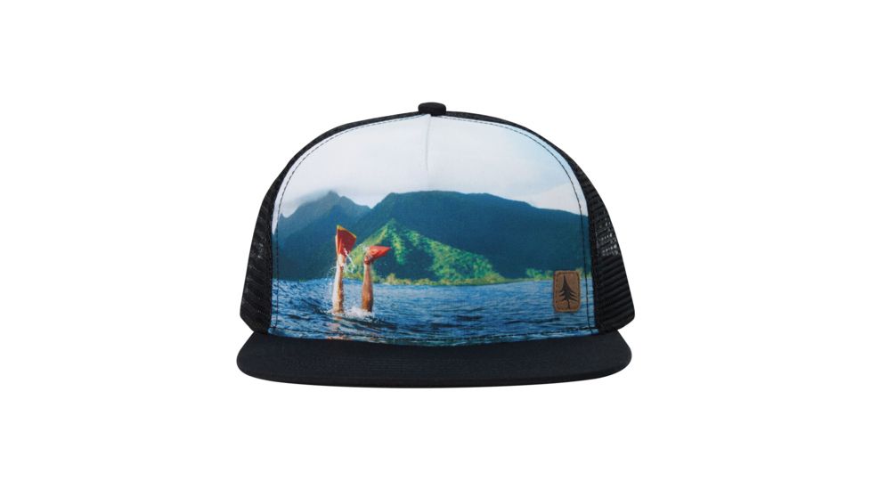 HippyTree Mens Tahiti Hat, Black, One Size, 2215-BLACK-O/S