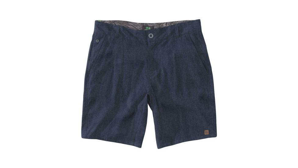 HippyTree Mens Topanga Short, Navy, 30 Waist, 2196-NAVY-30