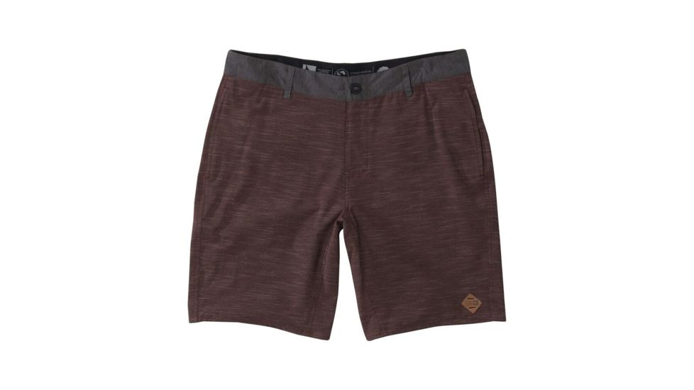 HippyTree Mens Tulsa Hybrid Shorts, Rust, 30 Waist, 2193-RUST-30