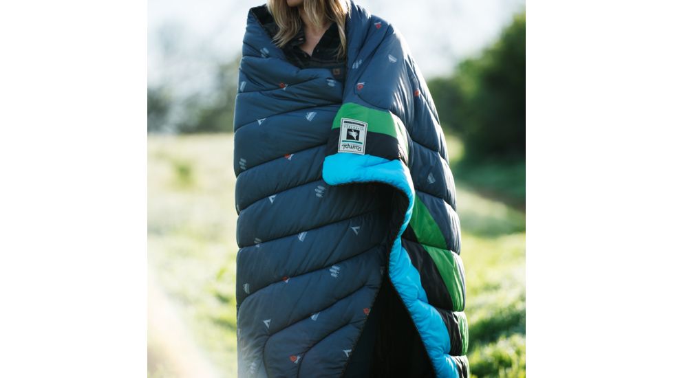 HippyTree Rumpl X HT Legends Blanket, Smoke, One Size 2138-Smoke-One Size