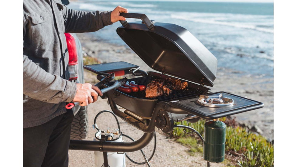 HitchFire F-20 Propane Gas Grill, Black, Large, HFG01F2001