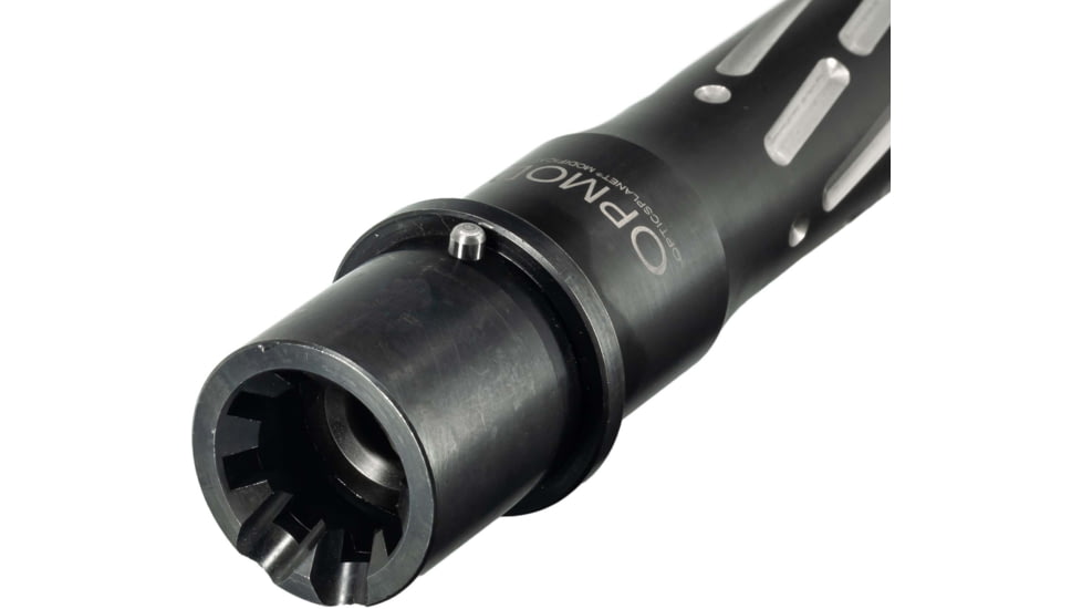 Hitman Industries OPMOD MG223 Spiral AR-15 .223 Wylde Medium Rifle Threaded Barrel, Stainless Steeel/Black Nitride, 223WM16MED416B7SMC