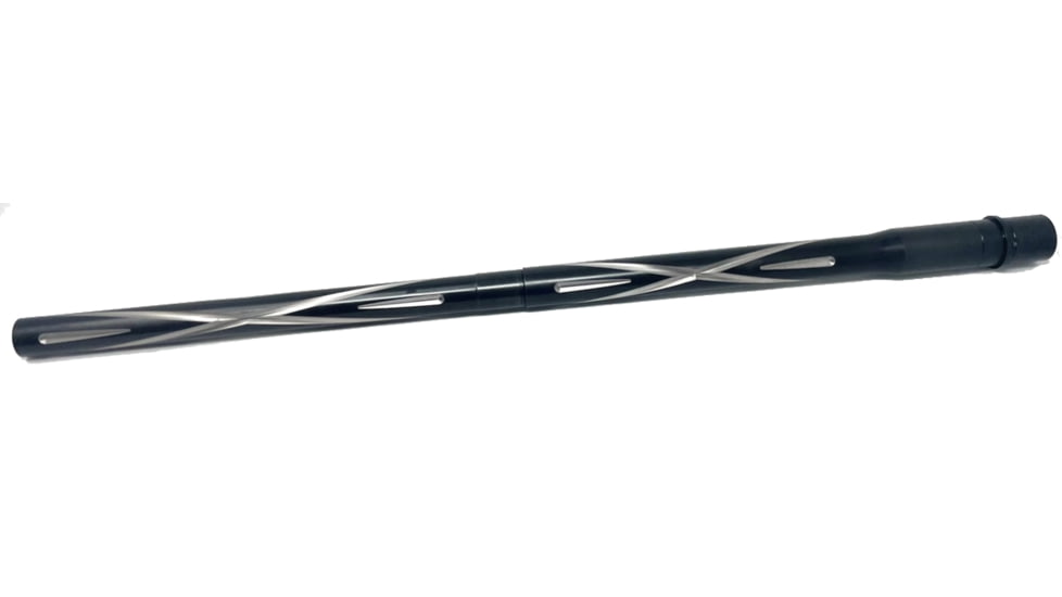 Hitman Industries AR-10 .308 Winchester Bull Rifle Barrel, 24 inch, 1-10 Twist, Rifle Length, Nitride, Black, 308R24BULL416B10XF