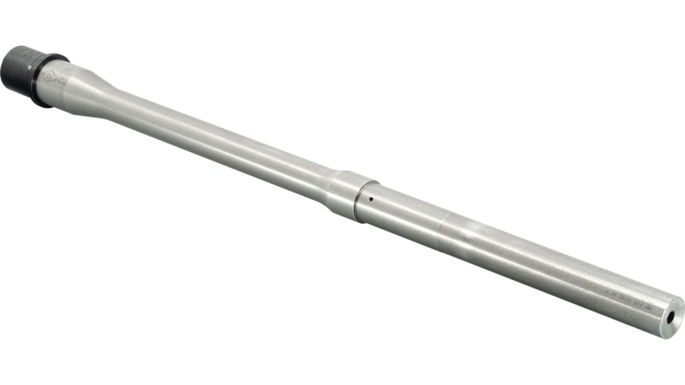 Hitman Industries AR-15 5.56x45mm NATO Government Rifle Barrel, 16 inch, 1-7 Twist, Non Threated, Mid Length, Stainless Steel, 556M16GOV416W7NT