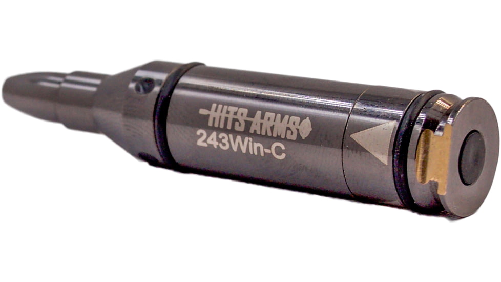 Hits Arms Laser Trainer, .243/.308 Winchester, Metallic Silver, 2430