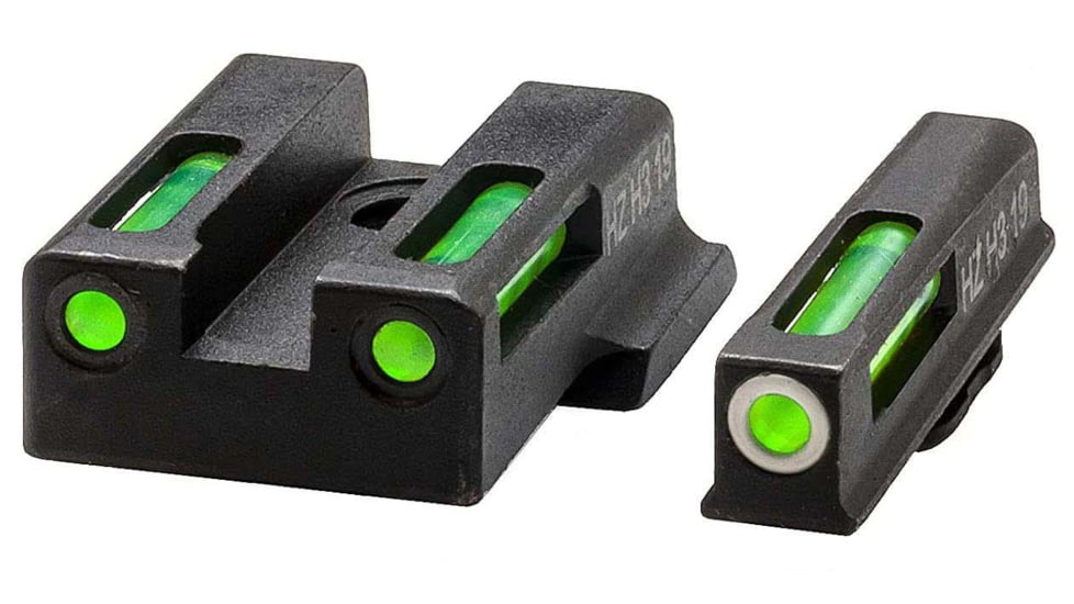 Hiviz EZN321 LiteWave H3 S&amp;W M&amp;P EZ380 Green Black