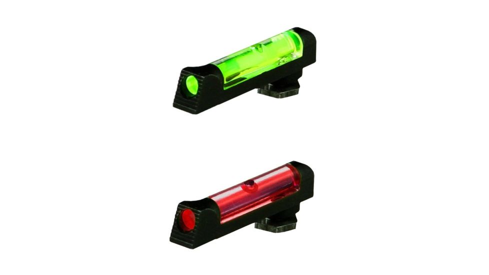 HiViz Fiber Optic Light-Pipe Walther P99/S&amp;W 99 Pistol Sight, Green, Red