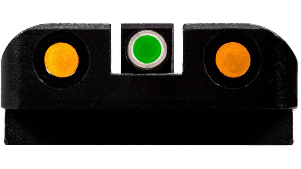 HiViz LiteWave H3 Tritium/Litepipe Pistol Night Sight Set for Glock Gen 1-5 in .45 ACP, .45 GAP, and 10mm