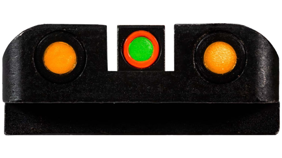 HiViz LiteWave H3 Tritium/Litepipe Pistol Night Sight Set for Glock Gen 1-5 in .45 ACP, .45 GAP, and 10mm