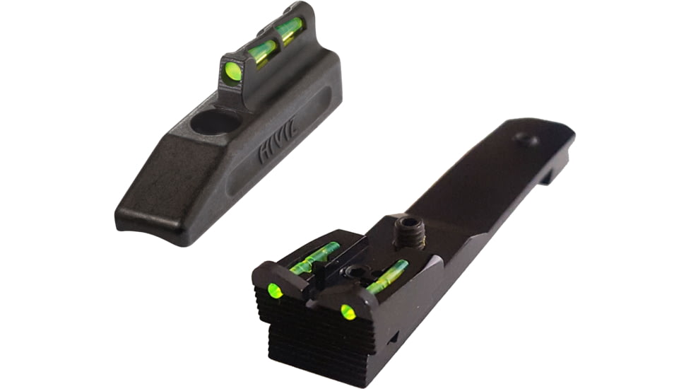 HiViz Henry's Interchangeable Front and Rear Sight Set, H001 .22LR, Red/Green/White, HHVS001