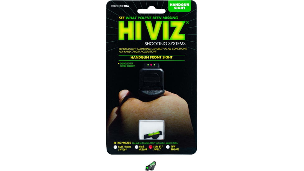HiViz Illuminated S&amp;W 617 Front Night Sight
