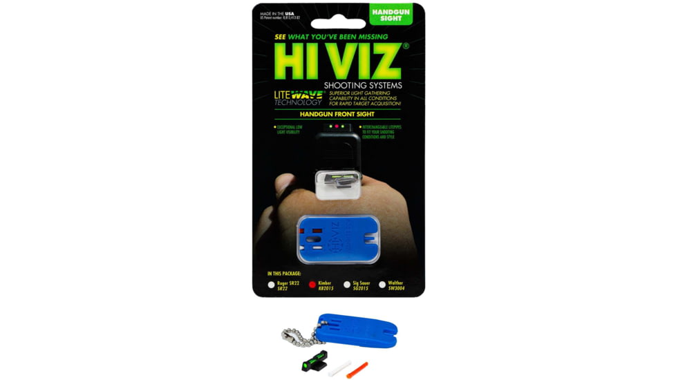 Hiviz Litewave Front Sight For Kimber 1911