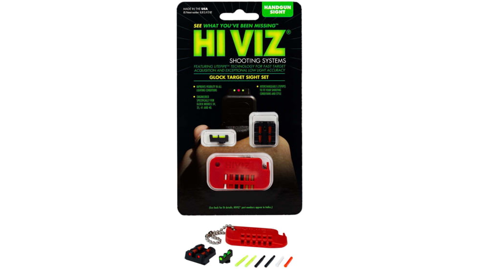 HiViz Target Sight Set for Glock