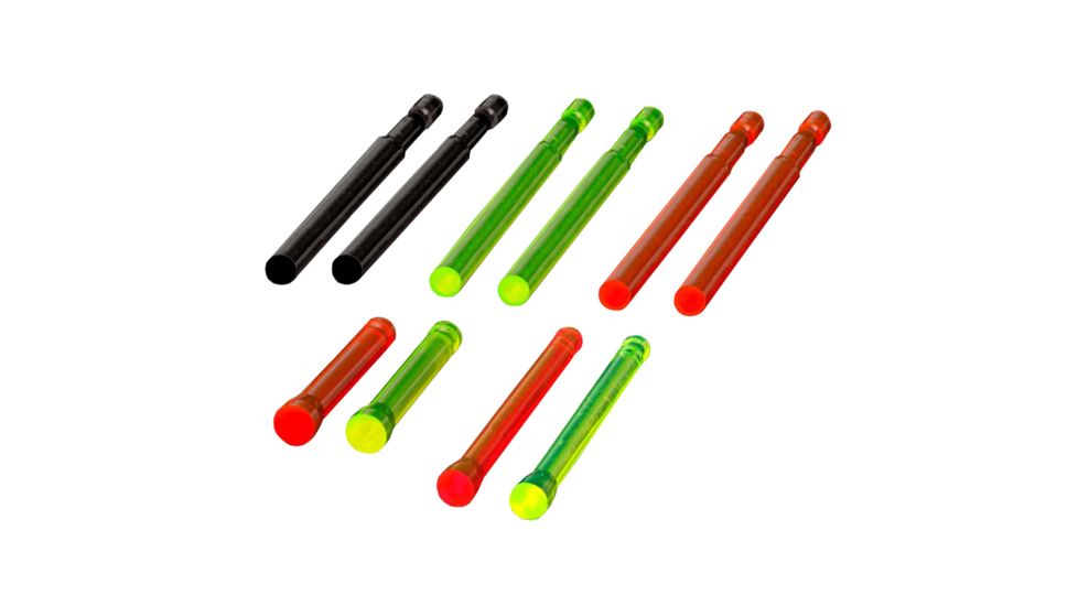 HiViz LiteWave Handgun Replacement LitePipe Set, Front Green Red, Rear Green Red Black, LWH-KIT