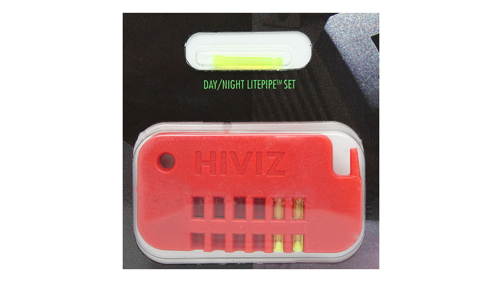 HiViz Luminous LitePipe Replacement Kit - Short, Front Green, Rear Green, LLHSG-KIT