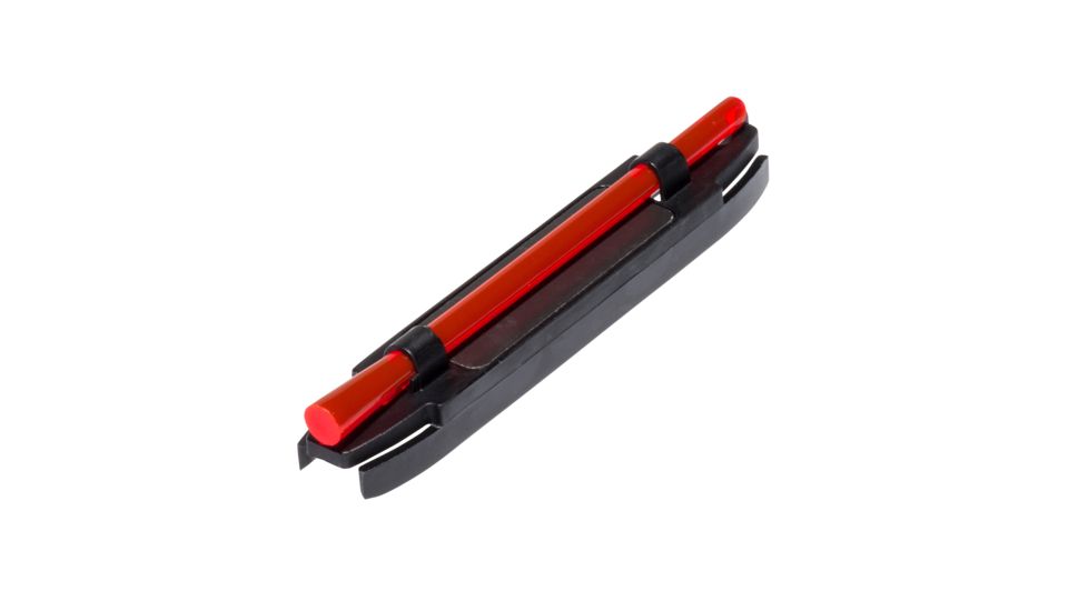 Hiviz Magnetic Shotgun Sights,Ultra Narrow, Red Light Pipe,  S300R