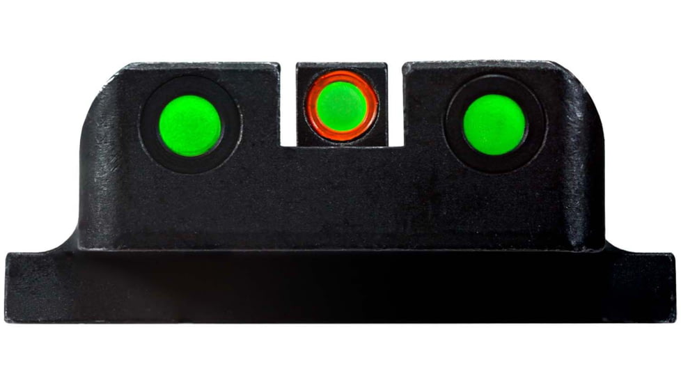 HiViz LiteWave H3 Tritium/Litepipe Pistol Night Sight Set - Fits All S&amp;W M&amp;P Full Size &amp; Compact In All Calibers, Except M&amp;P CORE/ 22/ Long Slide