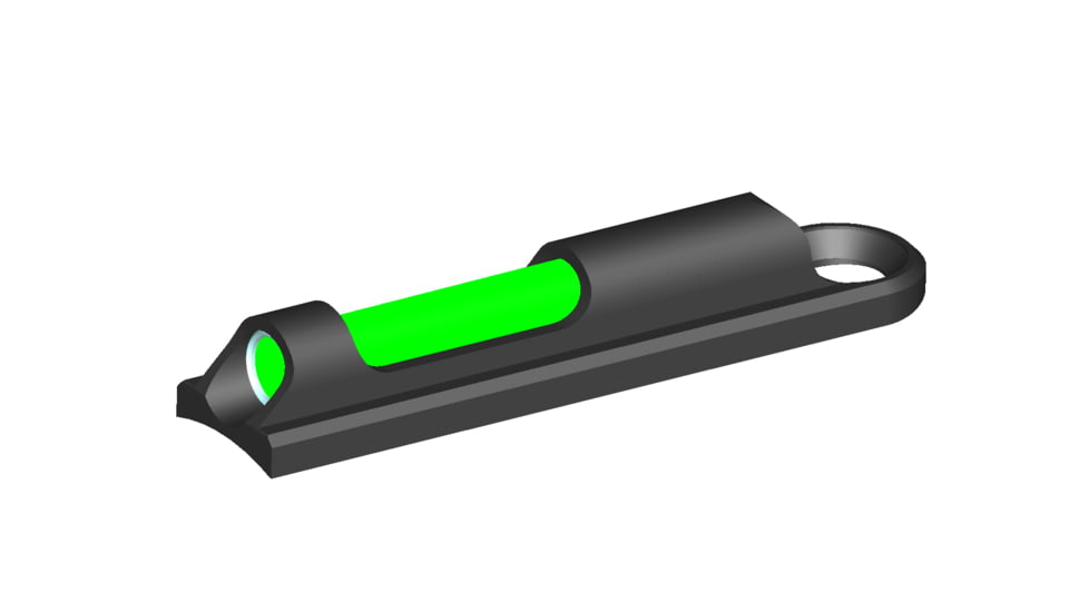 HiViz Plain Barrel Shotguns Litewave H3 Tritium/LitePipe CompSight, Green, PBN301